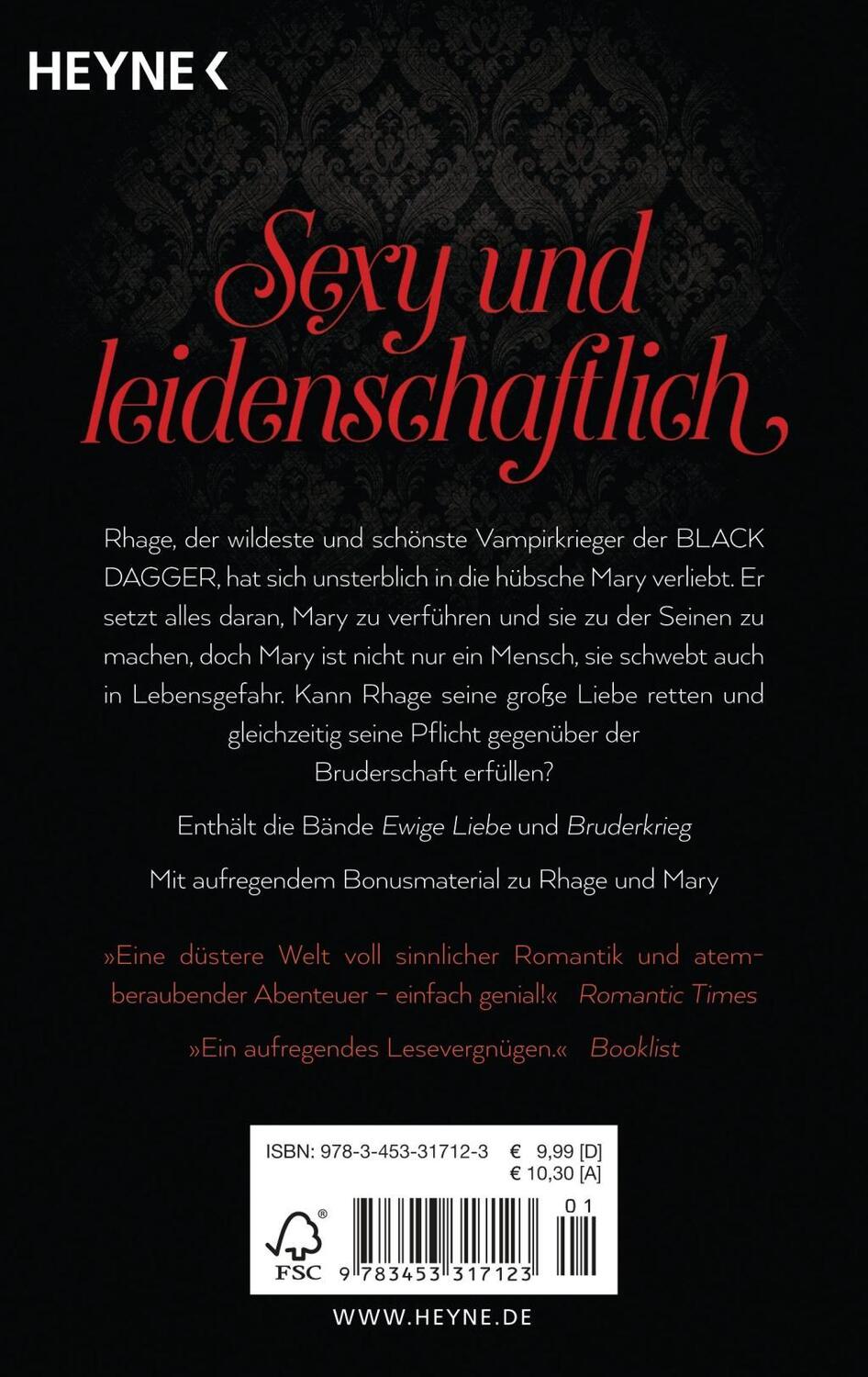 Bild: 9783453317123 | Black Dagger - Rhage & Mary | J. R. Ward | Taschenbuch | Deutsch