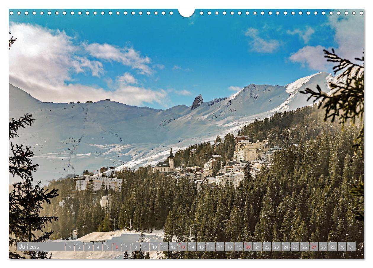 Bild: 9783435255955 | AROSA im Winter (Wandkalender 2025 DIN A3 quer), CALVENDO...