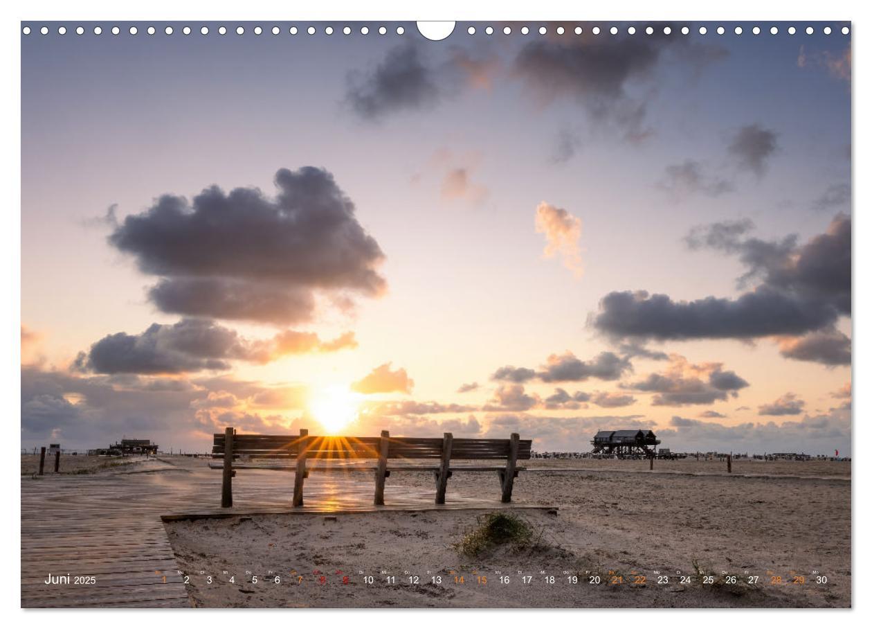 Bild: 9783383868214 | Nordseeurlaub in St. Peter-Ording (Wandkalender 2025 DIN A3 quer),...