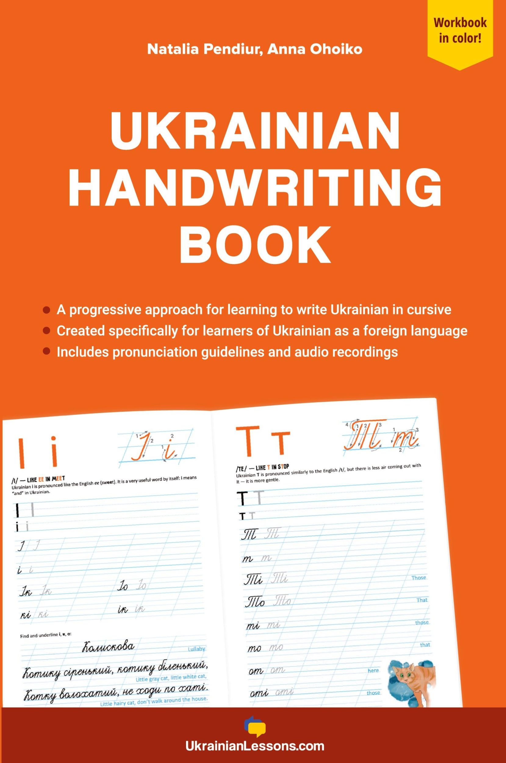 Cover: 9789198693768 | Ukrainian Handwriting Book | Natalia Pendiur (u. a.) | Taschenbuch