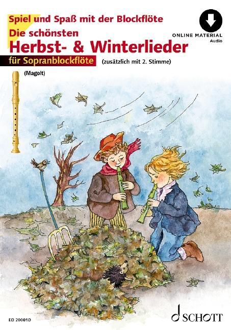 Cover: 9783795799915 | Die schönsten Herbst- und Winterlieder + Online Material | Magolt