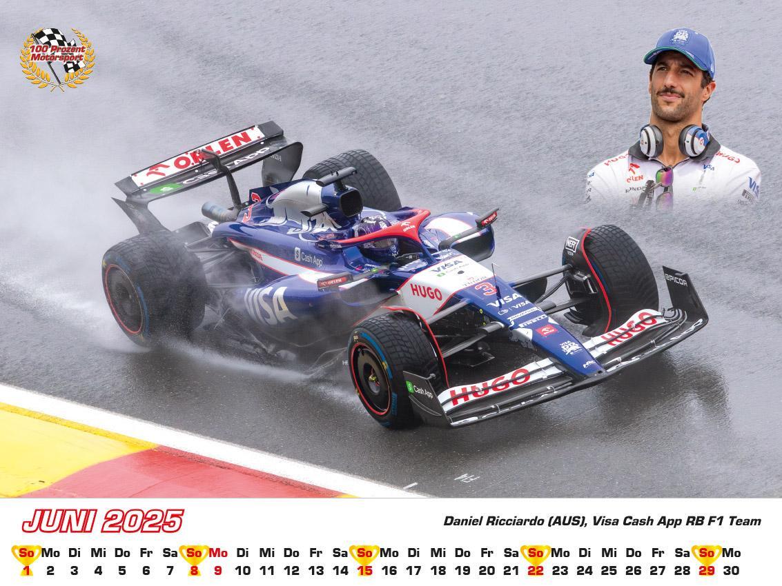 Bild: 9783948794675 | Formel 1 World Championship Kalender 2025 | Frank Pommer | Kalender