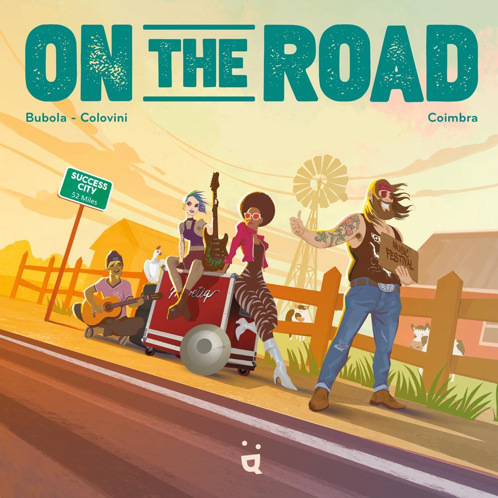 Cover: 7640139533302 | On the road | Leo Colovini (u. a.) | Spiel | Deutsch | 2023 | Helvetiq