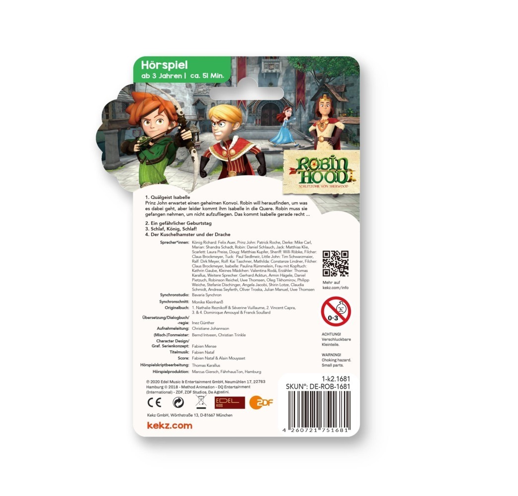 Bild: 4260721751681 | Robin Hood - Schlitzohr von Sherwood - Quälgeist Isabelle, 1...