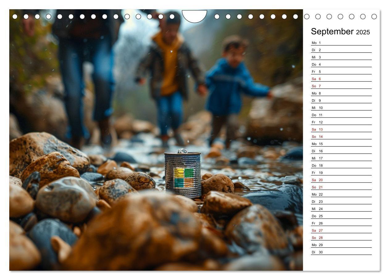 Bild: 9783435647040 | Der Geocaching Found it Kalender (Wandkalender 2025 DIN A4 quer),...