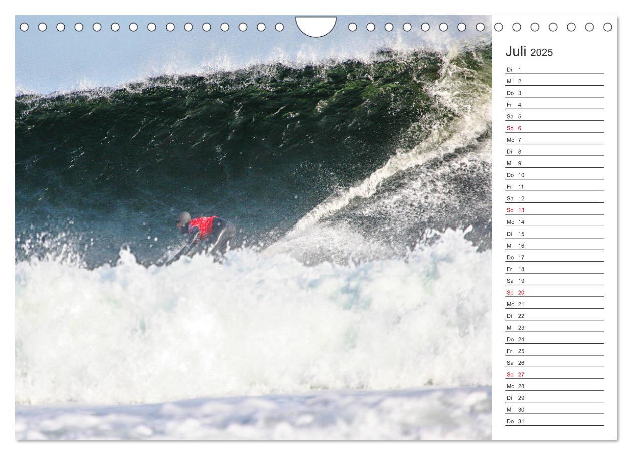 Bild: 9783435382149 | Surfen - Spaß auf den Wellen (Wandkalender 2025 DIN A4 quer),...