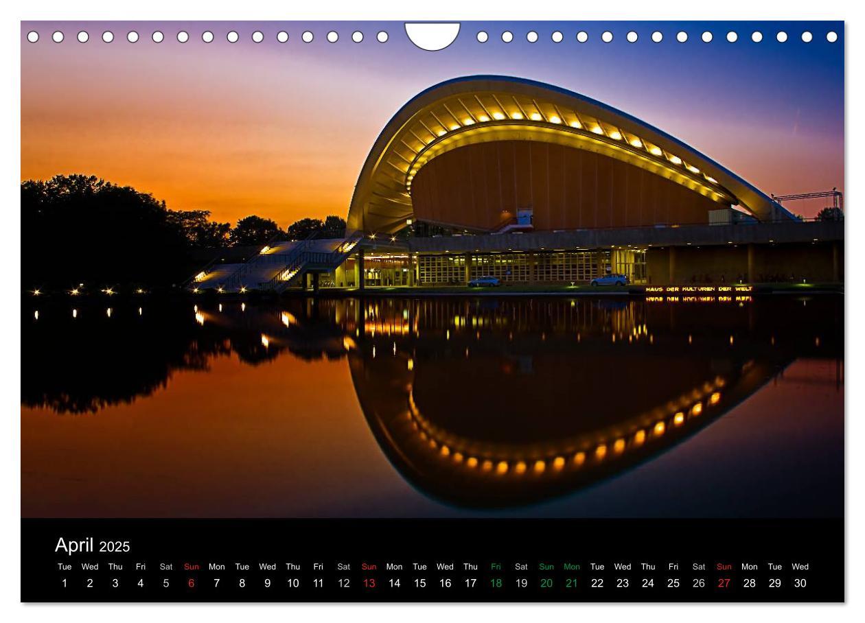 Bild: 9781325962549 | Sunsets of Berlin (Wall Calendar 2025 DIN A4 landscape), CALVENDO...