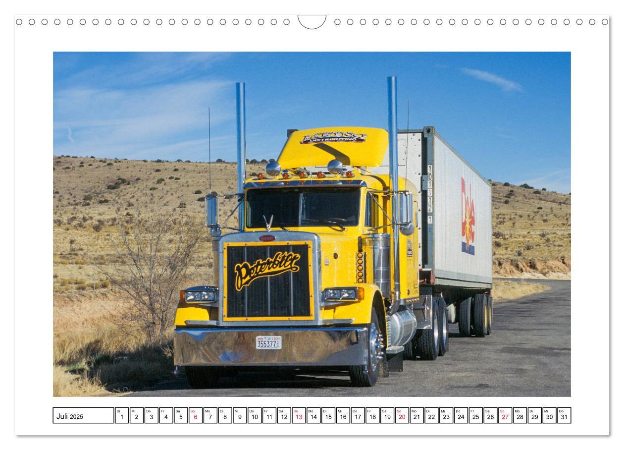 Bild: 9783435206629 | US-Trucks - Auf Achse in Amerika (Wandkalender 2025 DIN A3 quer),...