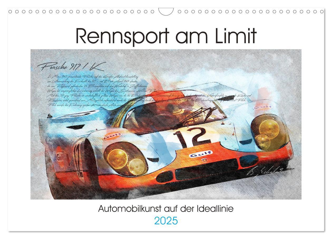 Cover: 9783435268610 | Rennsport am Limit (Wandkalender 2025 DIN A3 quer), CALVENDO...