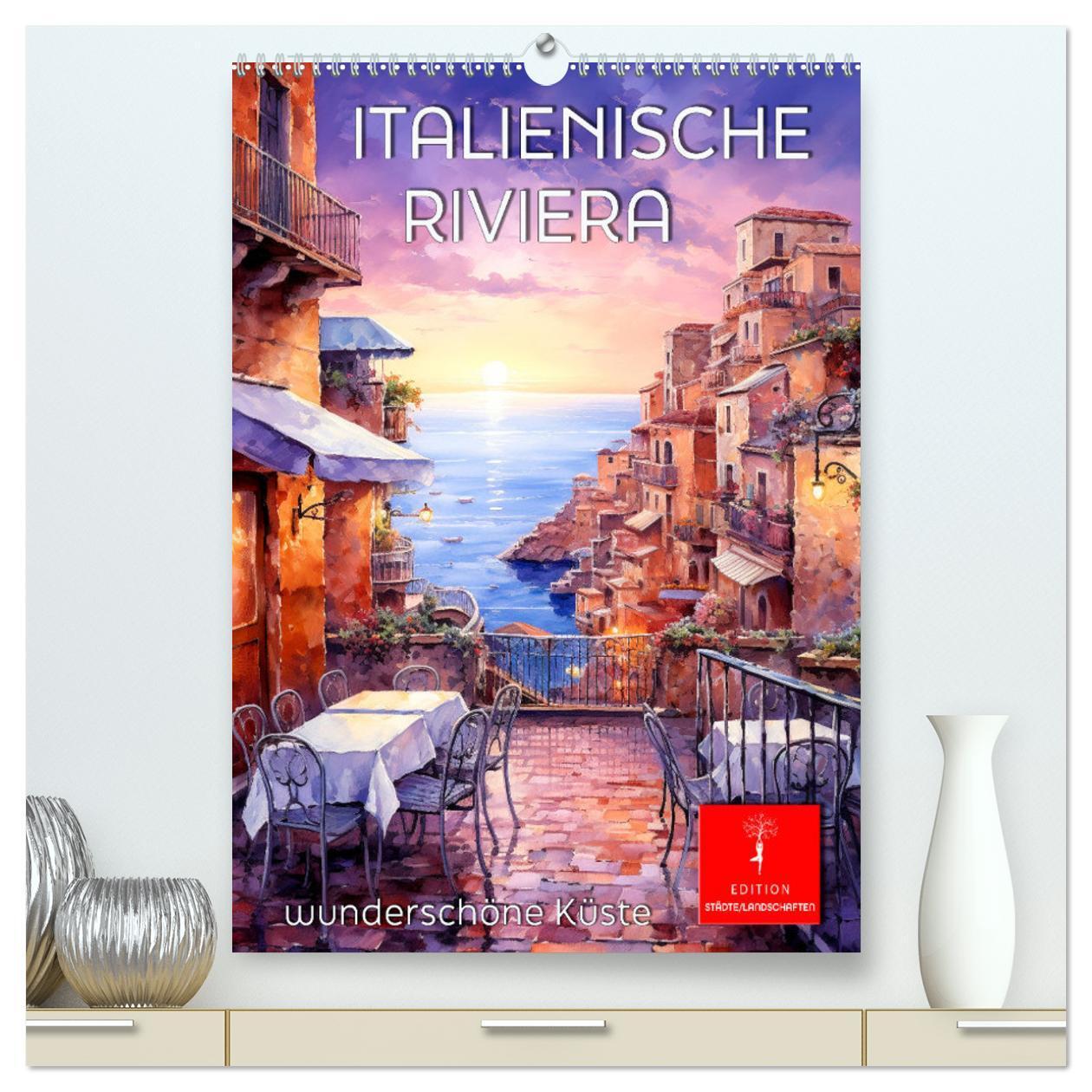 Cover: 9783383815485 | Italienische Riviera - wunderschöne Küste (hochwertiger Premium...