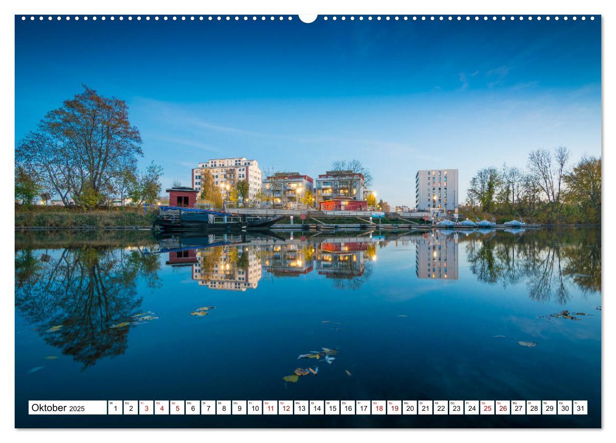 Bild: 9783435332410 | Halle-Saale - Meine Stadt im Spiegel (Wandkalender 2025 DIN A2...