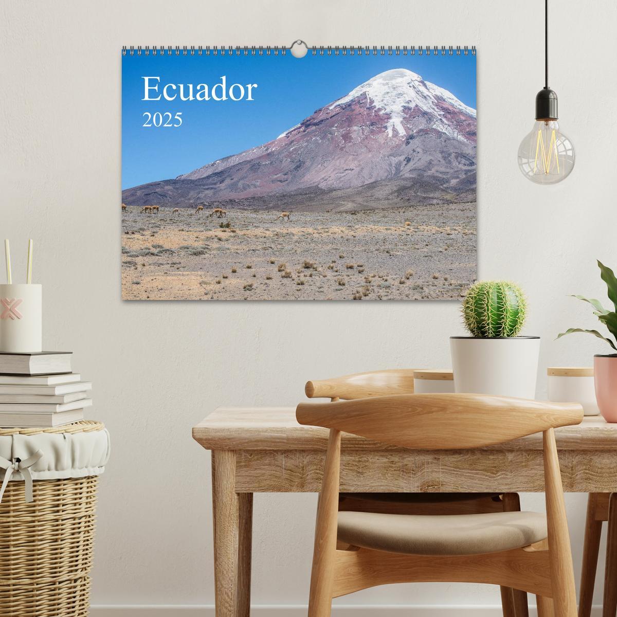 Bild: 9783435770519 | Ecuador (Wandkalender 2025 DIN A3 quer), CALVENDO Monatskalender