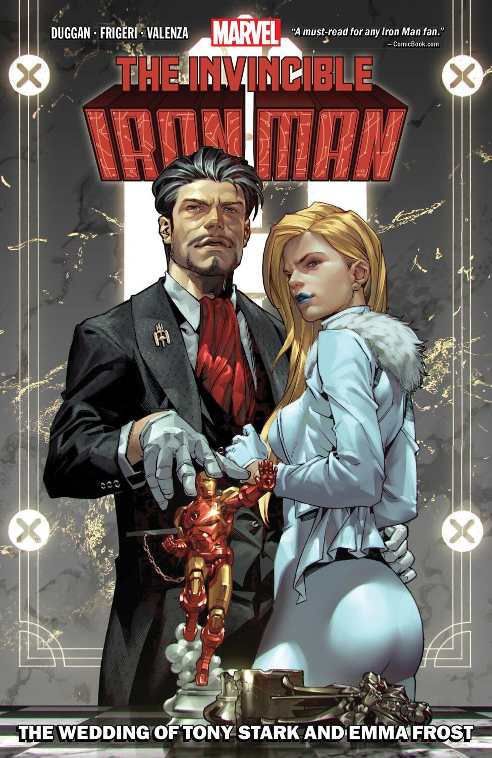 Cover: 9781302947590 | Invincible Iron Man by Gerry Duggan Vol. 2: The Wedding of Tony...