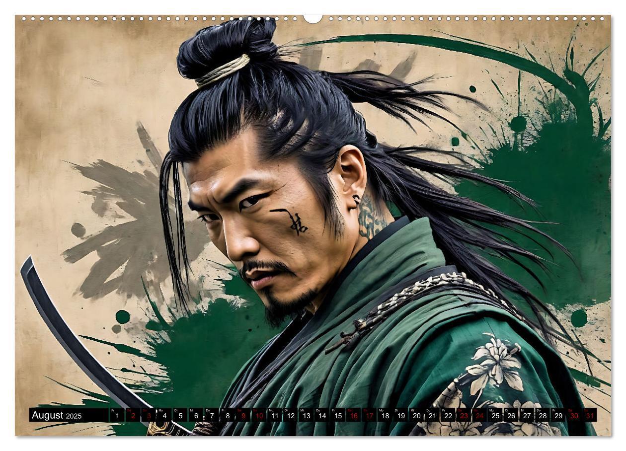 Bild: 9783457169100 | Samurai - Asian Spirit (hochwertiger Premium Wandkalender 2025 DIN...