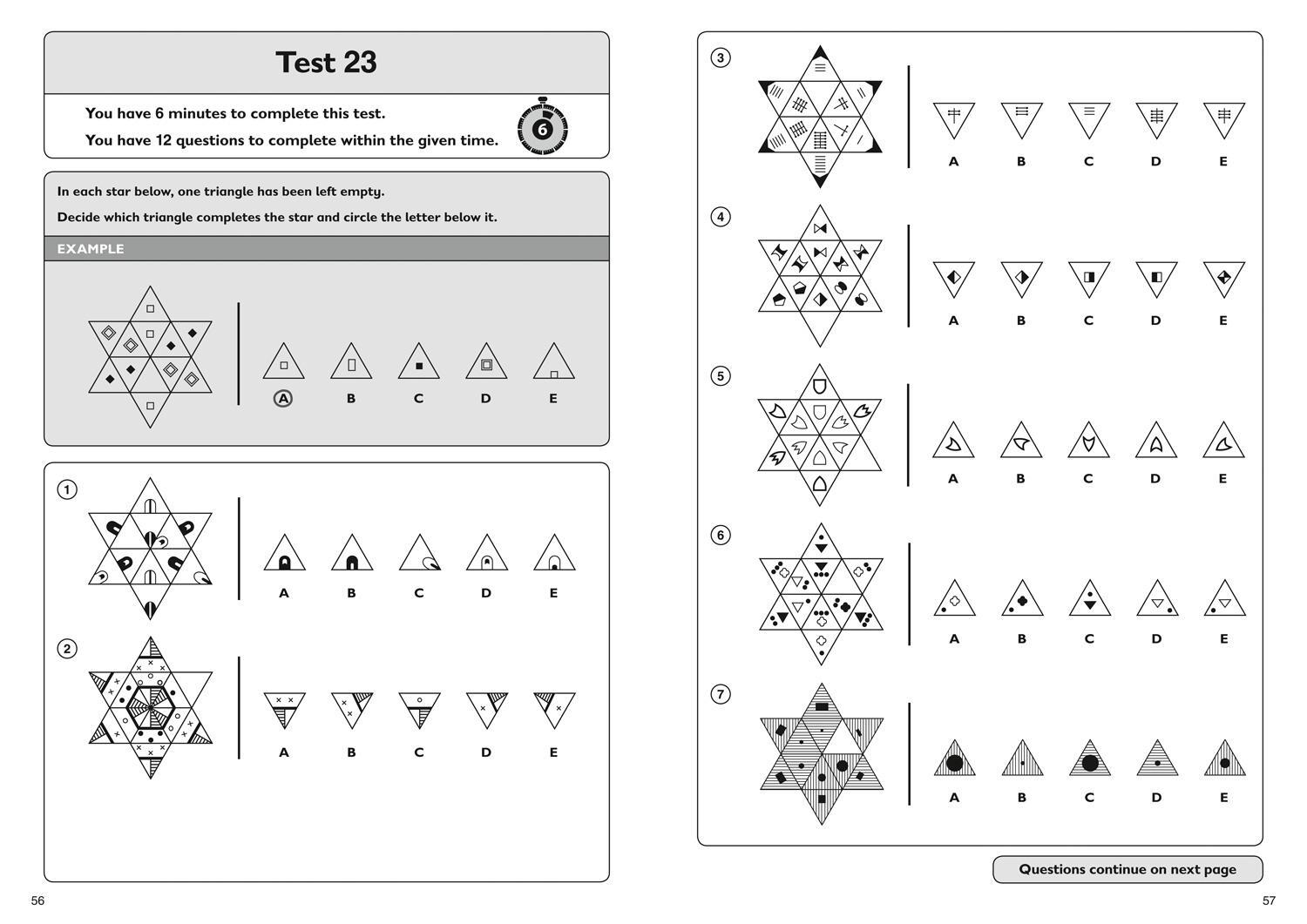 Bild: 9781844199136 | 11+ Non-Verbal Reasoning Quick Practice Tests Age 9-10 (Year 5) | 11+