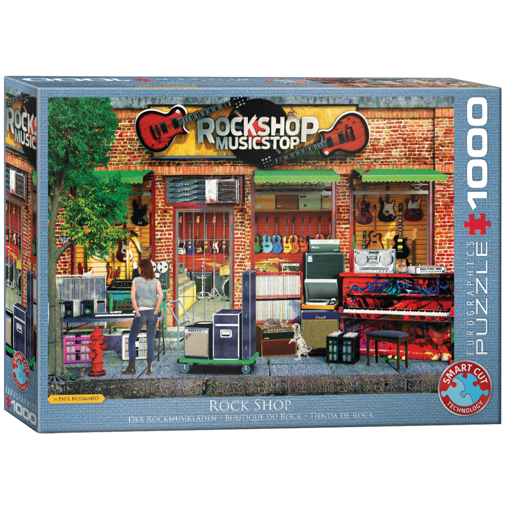 Cover: 628136656146 | Rock Shop (Puzzle) | Spiel | In Spielebox | 6000-5614 | 2021