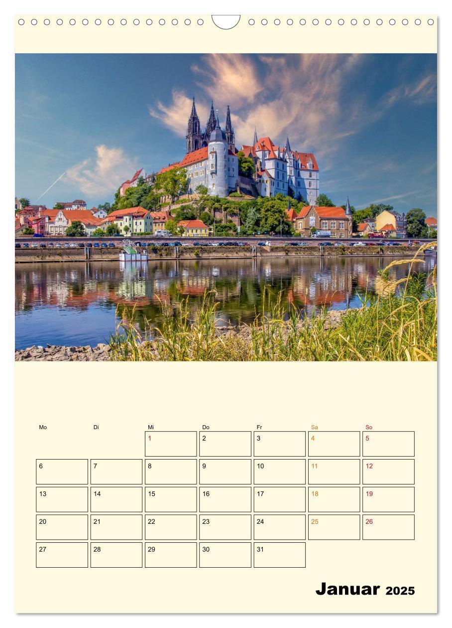 Bild: 9783435903450 | Mein Sachsen (Wandkalender 2025 DIN A3 hoch), CALVENDO Monatskalender