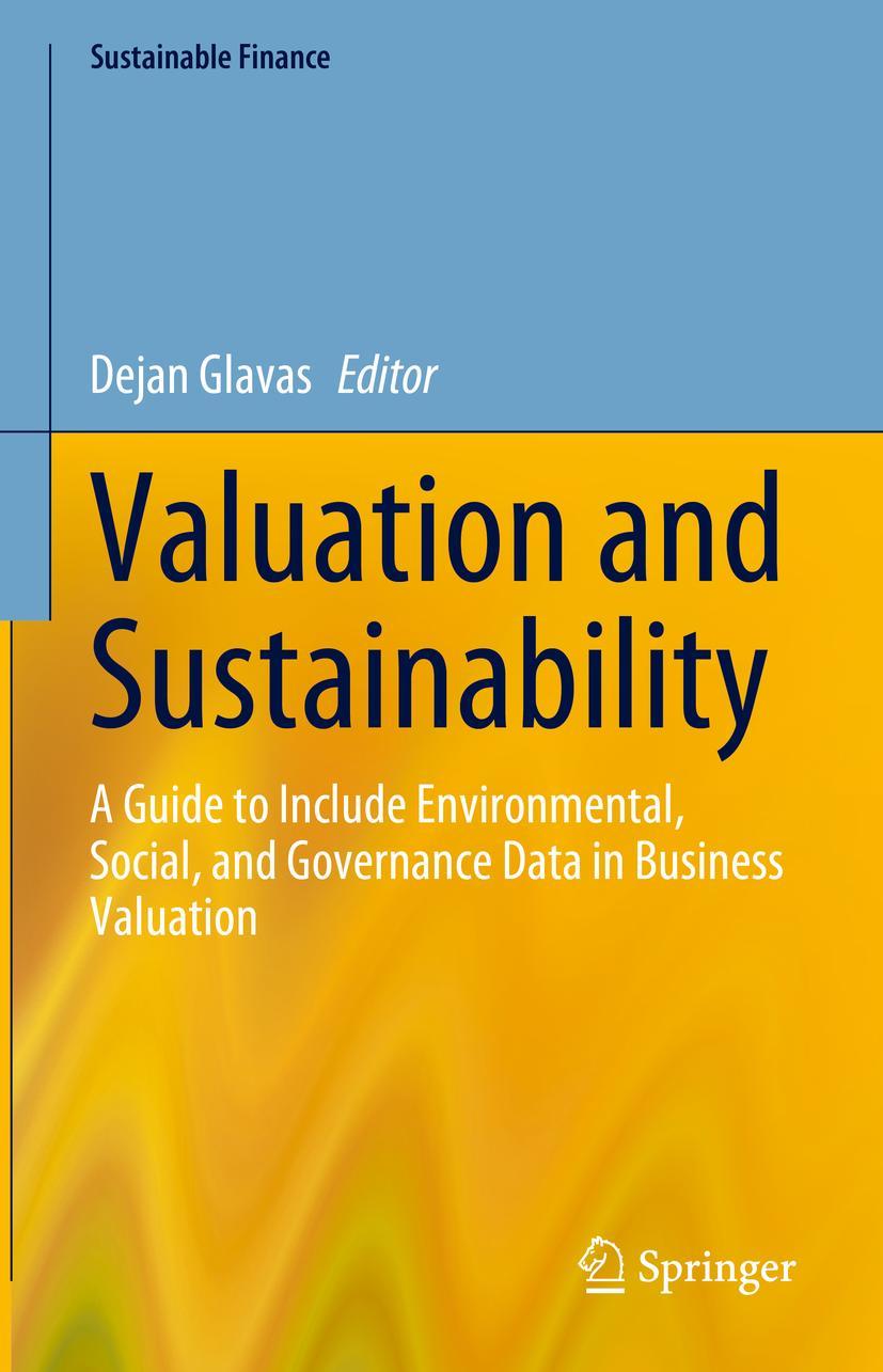 Cover: 9783031305320 | Valuation and Sustainability | Dejan Glavas | Buch | xv | Englisch