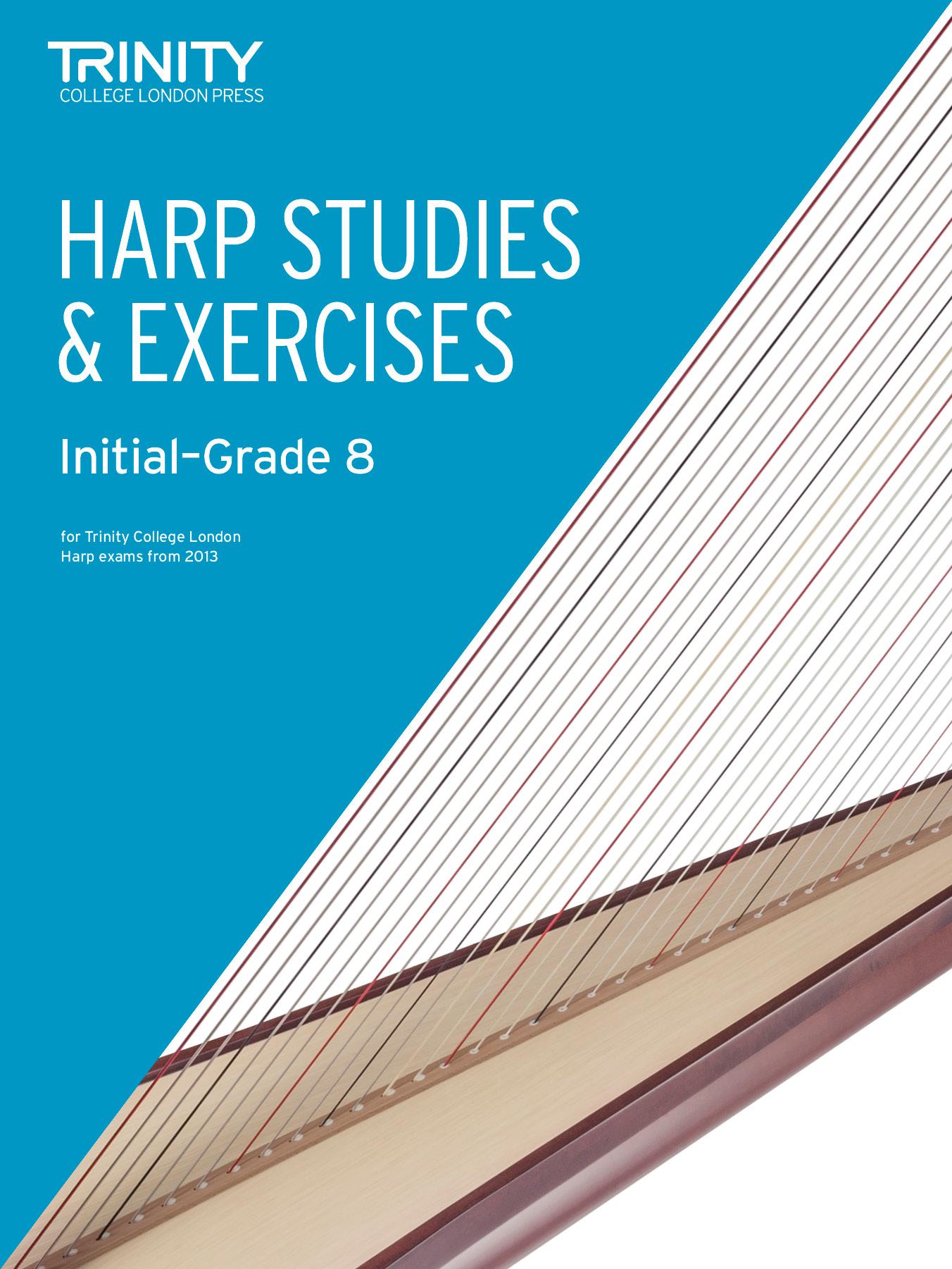 Cover: 9780857363008 | Studies &amp; Exercises for Harp from 2013 | Trinity College London | Buch