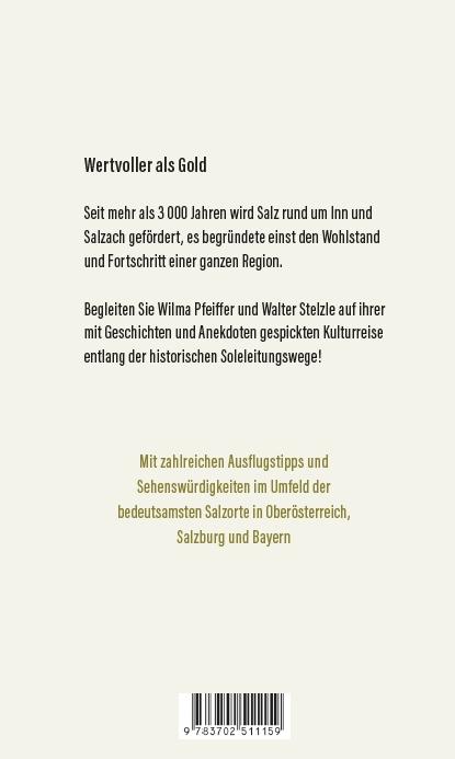 Rückseite: 9783702511159 | SALZ MACHT KULTUR | Wilma Pfeiffer (u. a.) | Taschenbuch | 224 S.