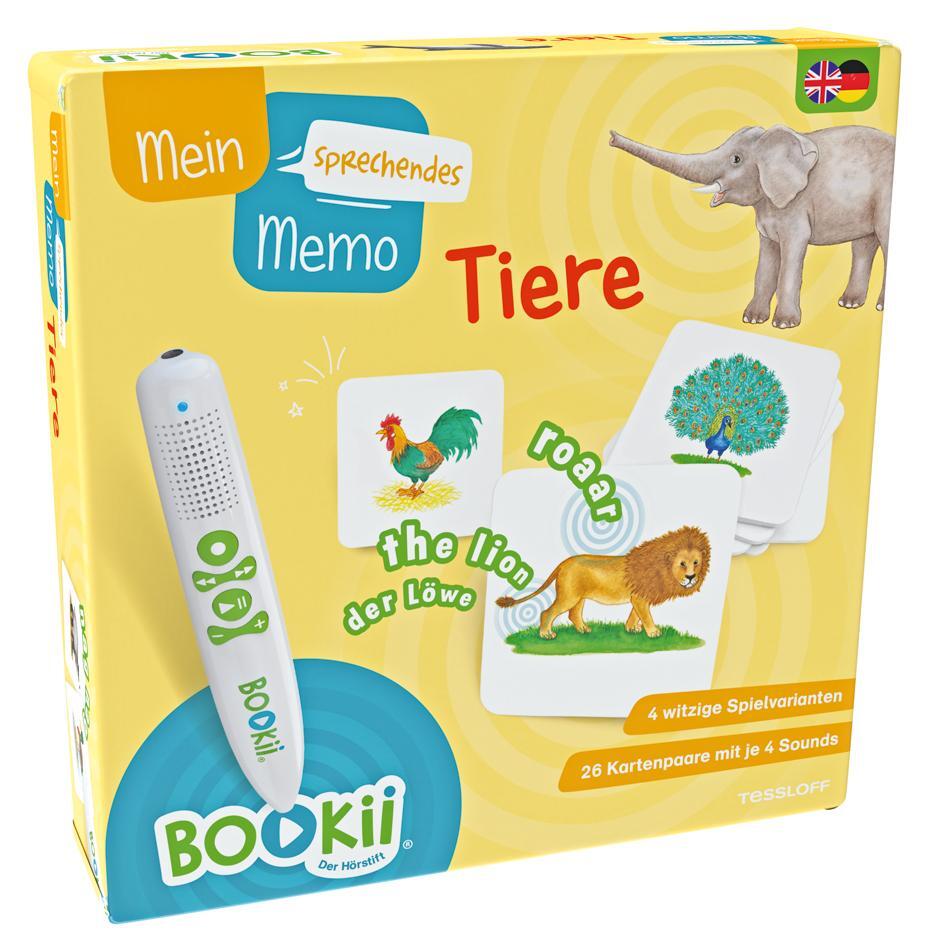 Cover: 9783788641382 | BOOKii® Mein sprechendes Memo Tiere | Spiel | Deutsch | 2020