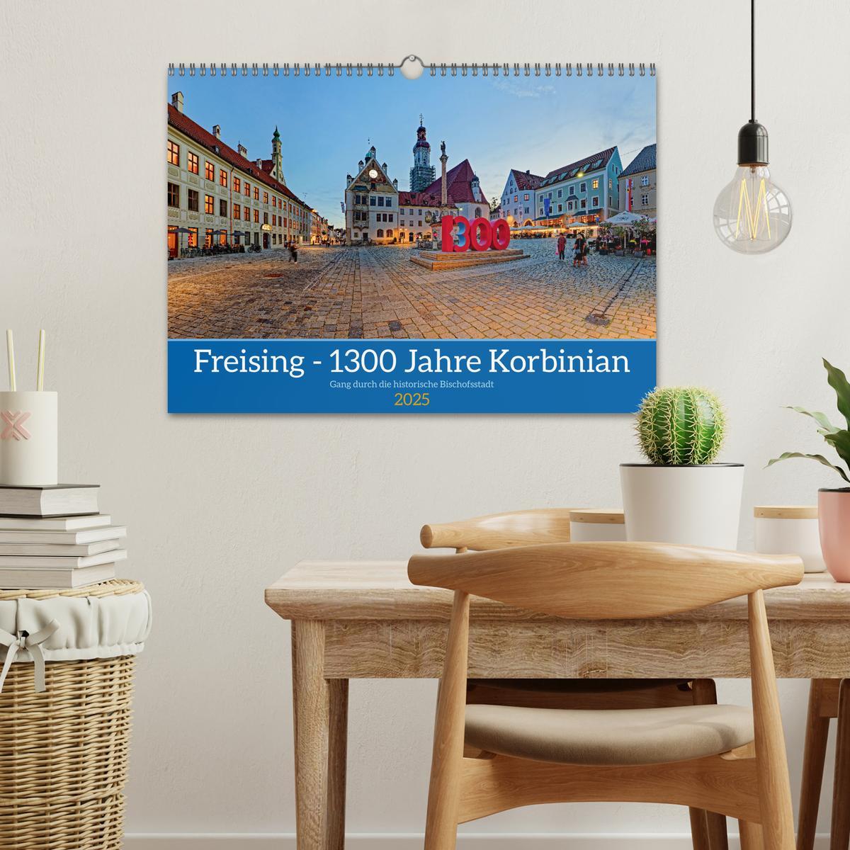 Bild: 9783457171226 | Freising - 1300 Jahre Korbinian (Wandkalender 2025 DIN A3 quer),...