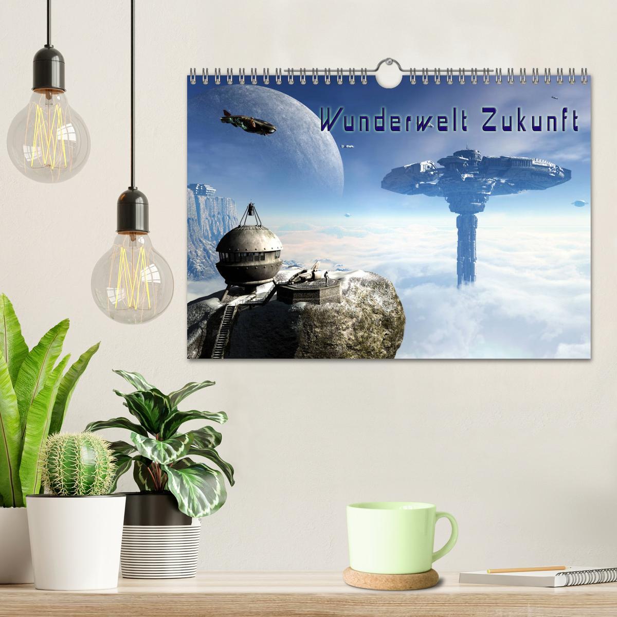 Bild: 9783435432462 | Wunderwelt Zukunft (Wandkalender 2025 DIN A4 quer), CALVENDO...