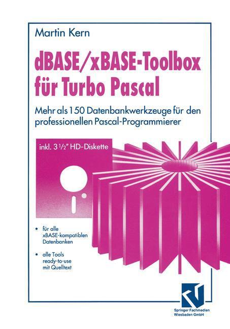 Cover: 9783663057963 | dBASE / xBASE-Toolbox für Turbo Pascal | Martin Kern | Taschenbuch | v