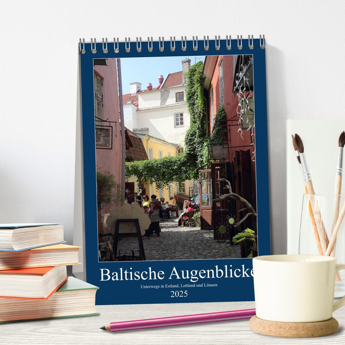 Bild: 9783435966868 | Baltische Augenblicke (Tischkalender 2025 DIN A5 hoch), CALVENDO...