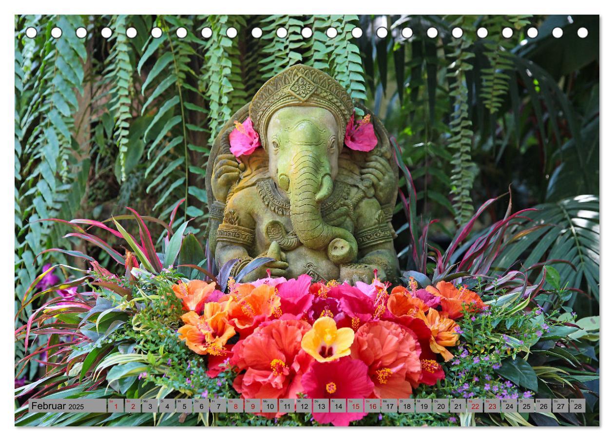 Bild: 9783457231432 | Typisch Indien - Ganesha der Elefantengott (Tischkalender 2025 DIN...