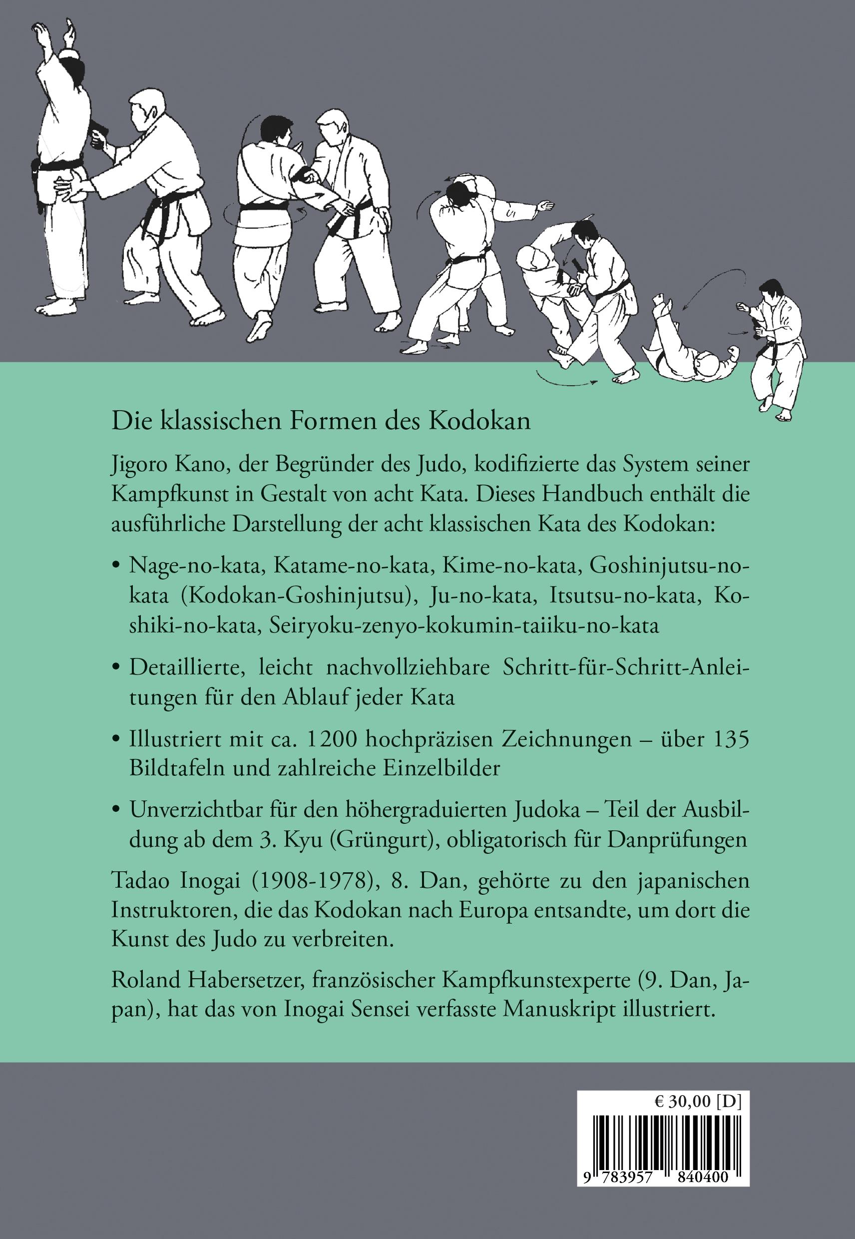 Rückseite: 9783957840400 | Die Kata des Judo | Die acht klassischen Formen des Kodokan | Buch