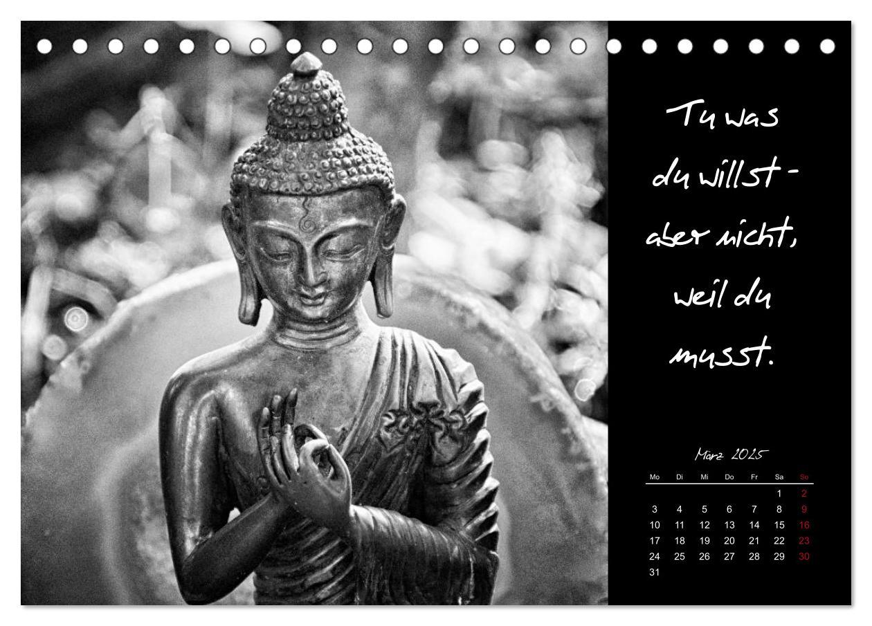 Bild: 9783435628292 | Worte des Buddha 2025 (Tischkalender 2025 DIN A5 quer), CALVENDO...