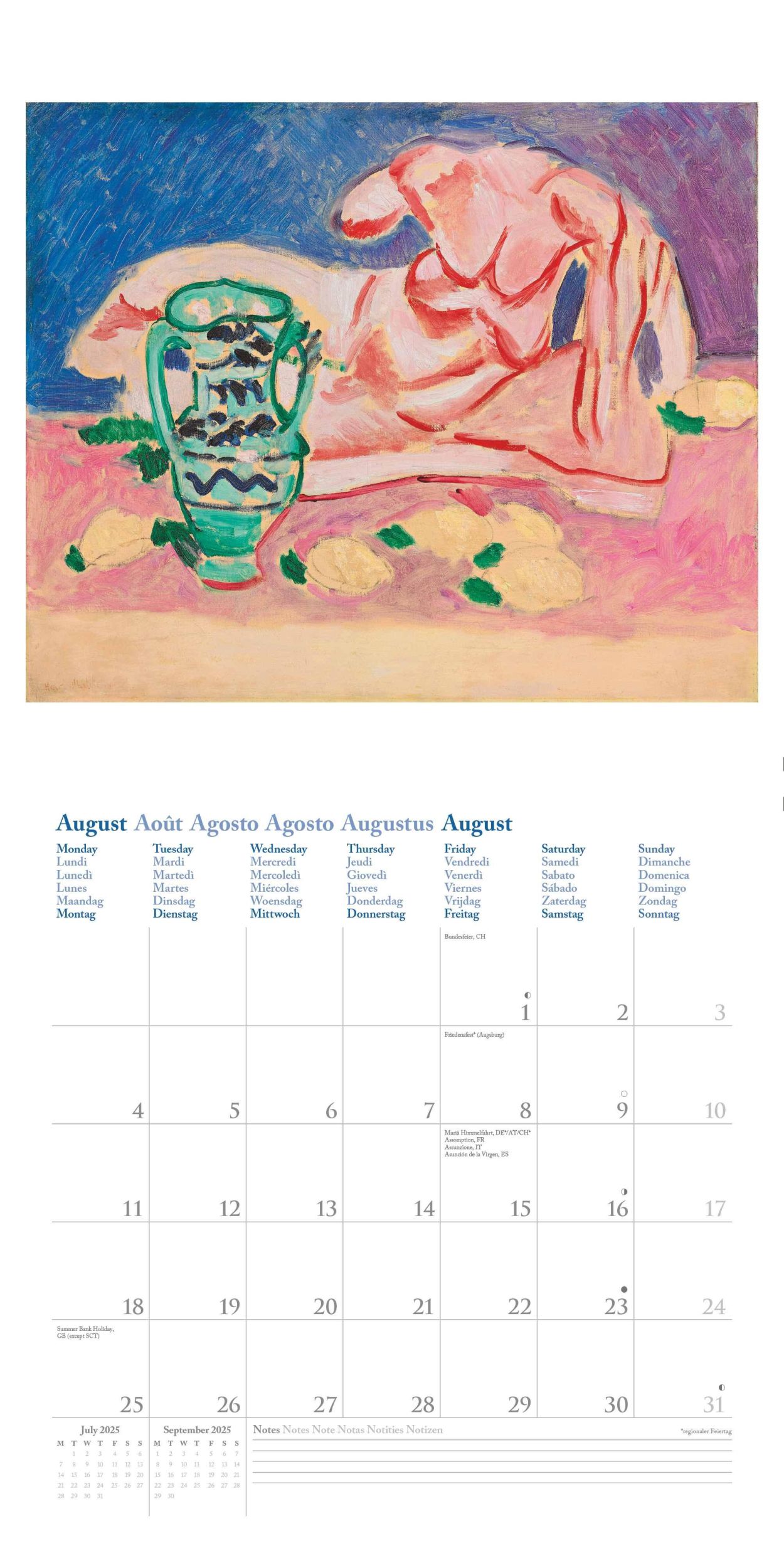 Bild: 4002725994011 | Henri Matisse 2025 - Wand-Kalender - Broschüren-Kalender - 30x30 -...