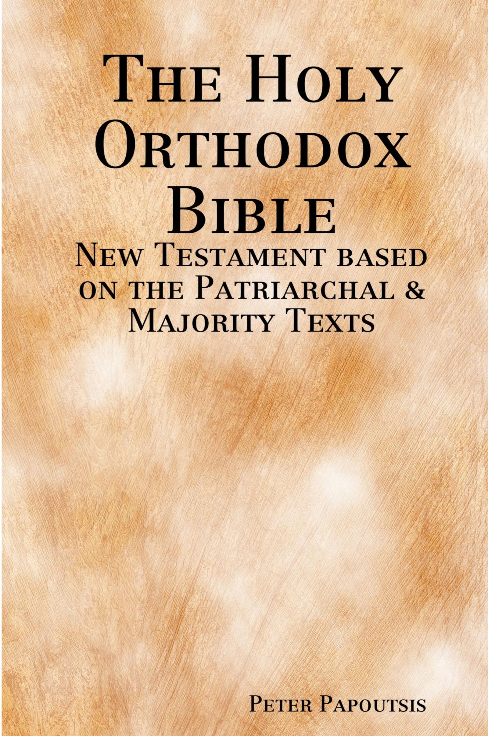 Cover: 9781678167936 | The Holy Orthodox Bible - New Testament based on the Patriarchal &amp;...