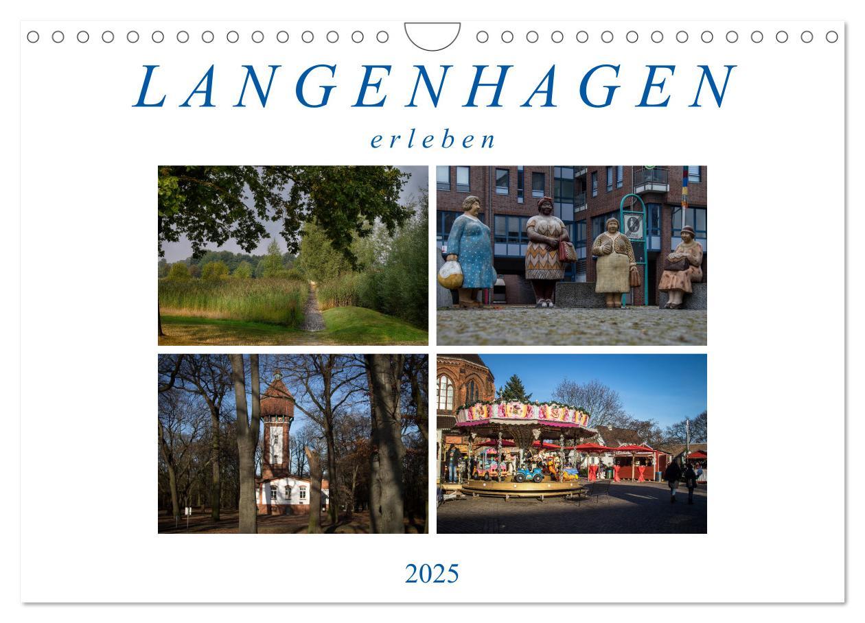 Cover: 9783435389162 | Langenhagen erleben (Wandkalender 2025 DIN A4 quer), CALVENDO...