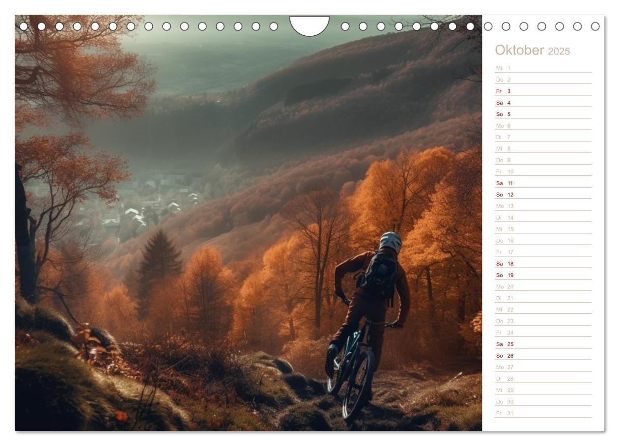 Bild: 9783383910067 | Mit dem Mountainbike durch die Welt (Wandkalender 2025 DIN A4...