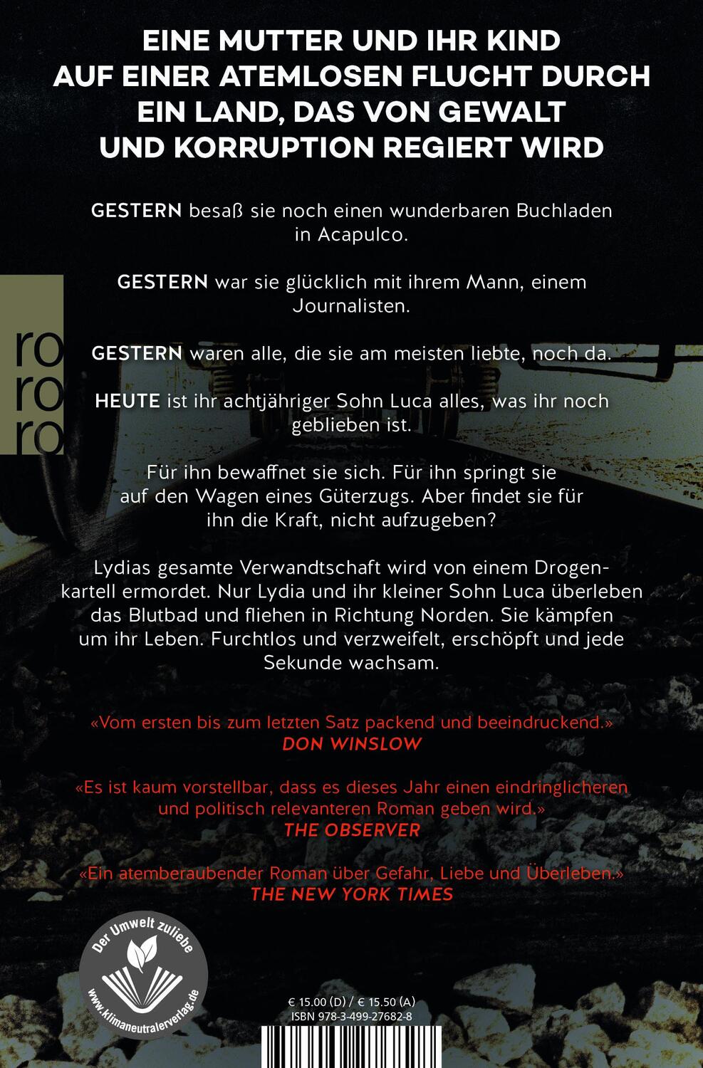 Rückseite: 9783499276828 | American Dirt | Jeanine Cummins | Taschenbuch | 560 S. | Deutsch