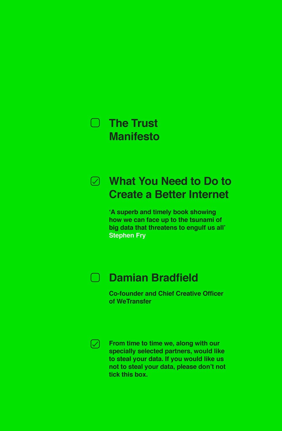 Cover: 9780241369845 | The Trust Manifesto | What you Need to do to Create a Better Internet