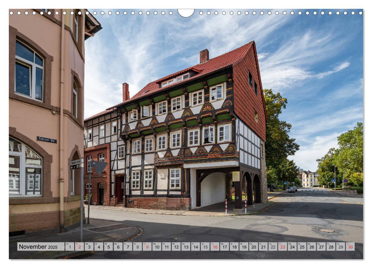 Bild: 9783435196241 | Historisches Fachwerk - Stadt Einbeck (Wandkalender 2025 DIN A3...