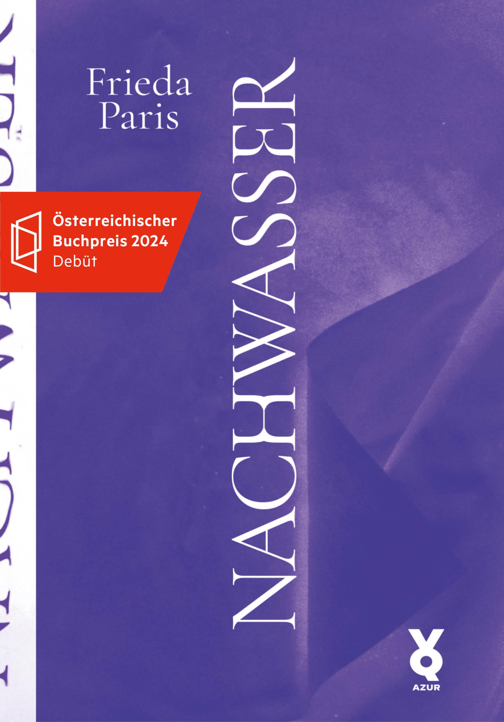 Cover: 9783942375696 | Nachwasser | Frieda Paris | Taschenbuch | 136 S. | Deutsch | 2024