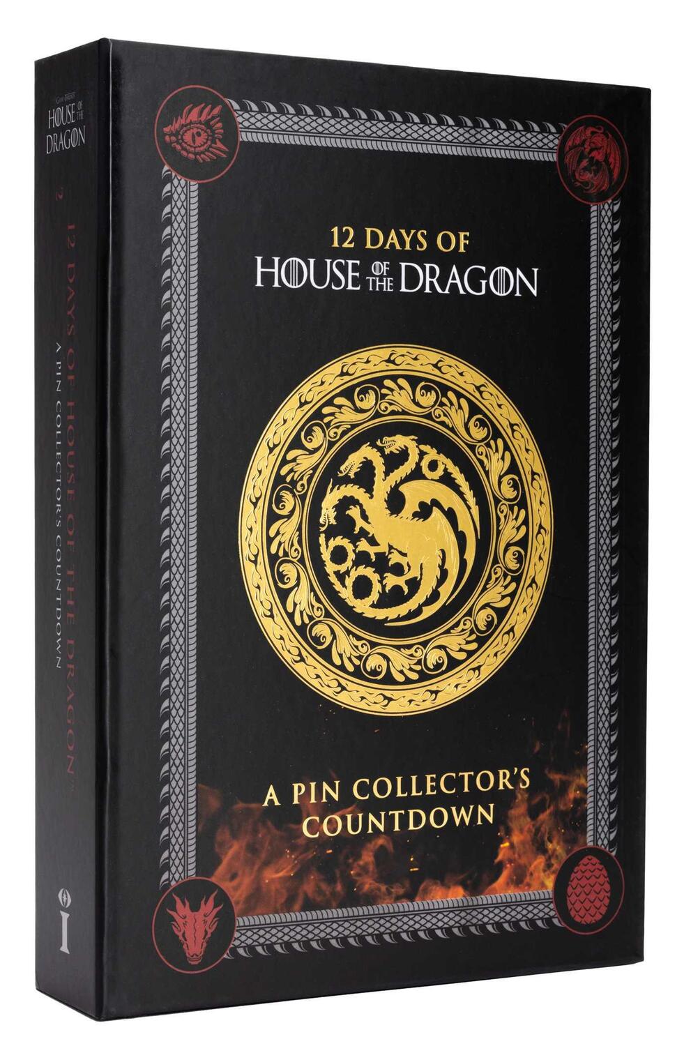 Cover: 9798886636772 | 12 Days of House of the Dragon | A Pin Collector's Countdown