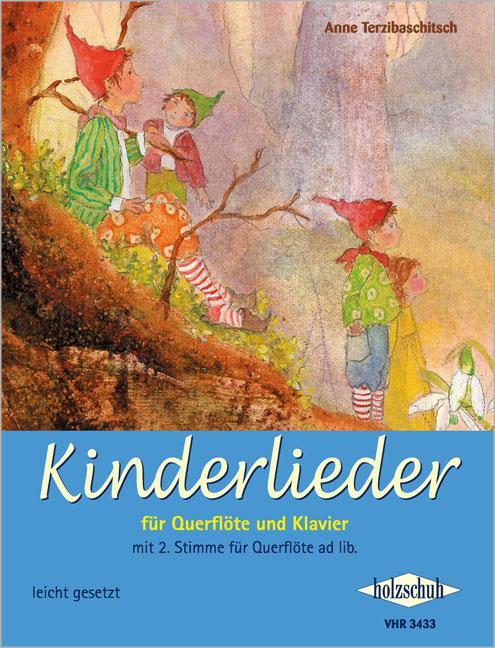 Cover: 4031659034333 | Kinderlieder | für Querflöte und Klavier | Anne Terzibaschitsch | Buch