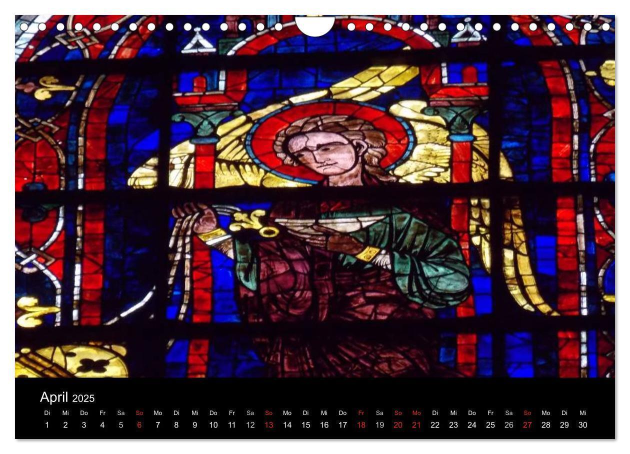 Bild: 9783435830916 | Bilder aus Licht - Notre Dame de Chartres (Wandkalender 2025 DIN A4...