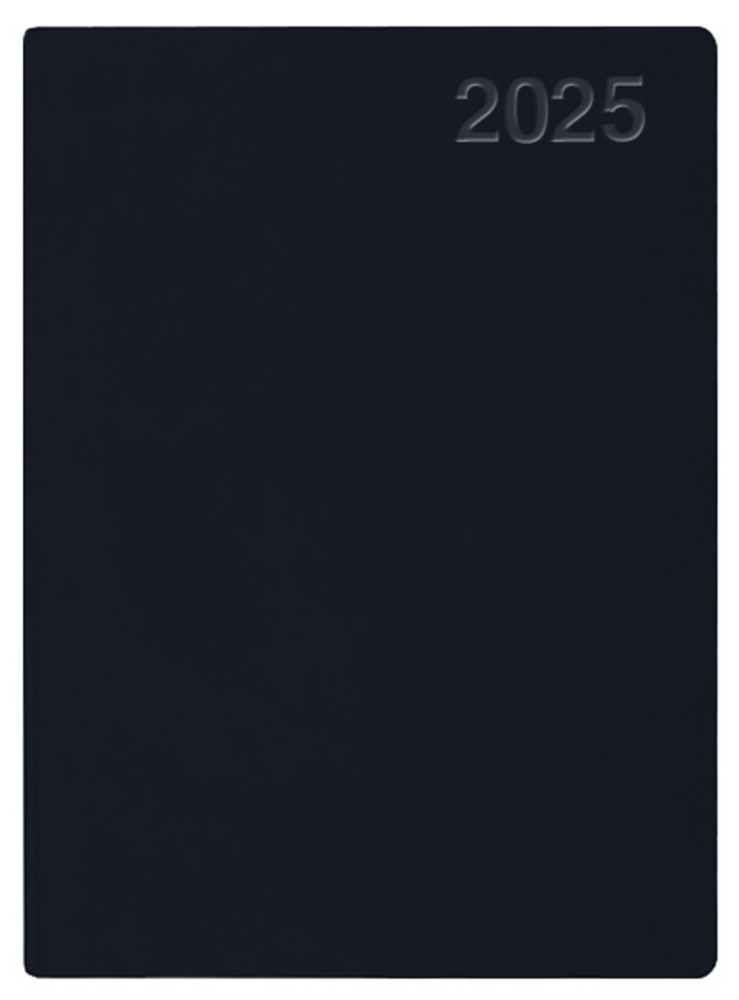 Cover: 9783731878674 | Mini-Timer PVC schwarz 2025 | Korsch Verlag | Kalender | 168 S. | 2025