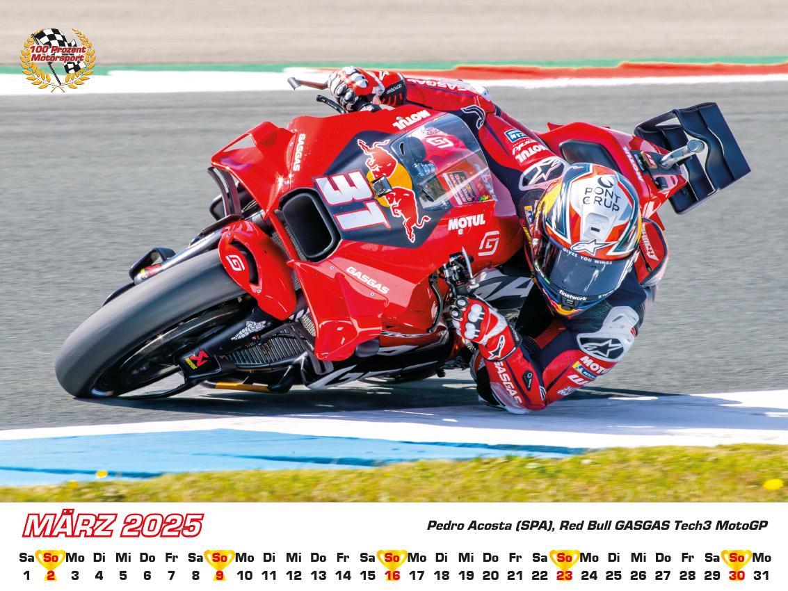 Bild: 9783948794668 | Motorrad Grand Prix Kalender 2025 | Frank Pommer | Kalender | Deutsch