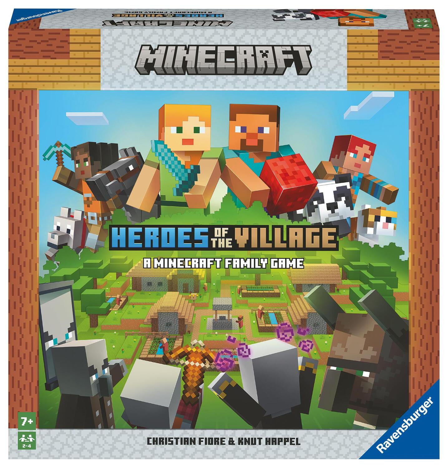 Cover: 4005556209149 | Ravensburger 20914 Minecraft Heroes of the Village - Kooperatives...