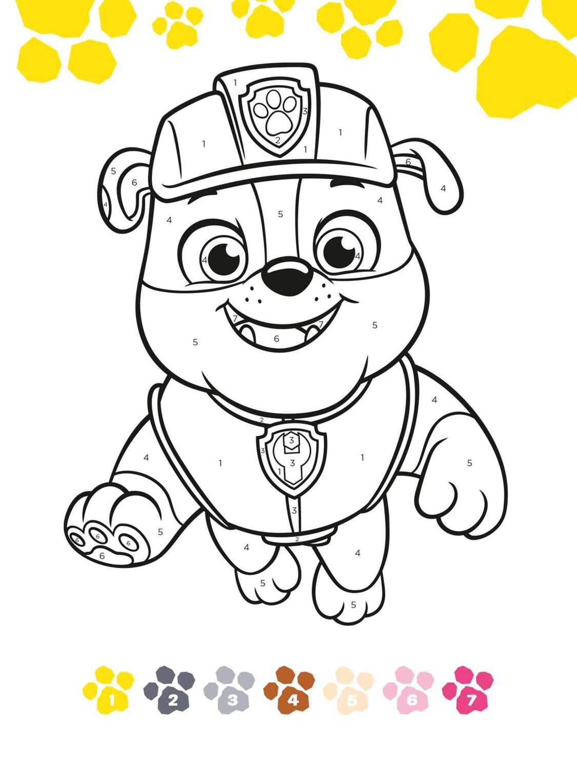 Bild: 9783845121604 | PAW Patrol Kindergartenheft: Malen nach Zahlen | Taschenbuch | 48 S.