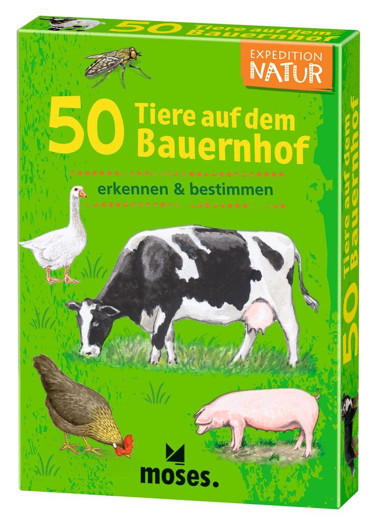 Cover: 4033477098863 | 50 Tiere auf dem Bauernhof | erkennen &amp; bestimmen | Carola von Kessel