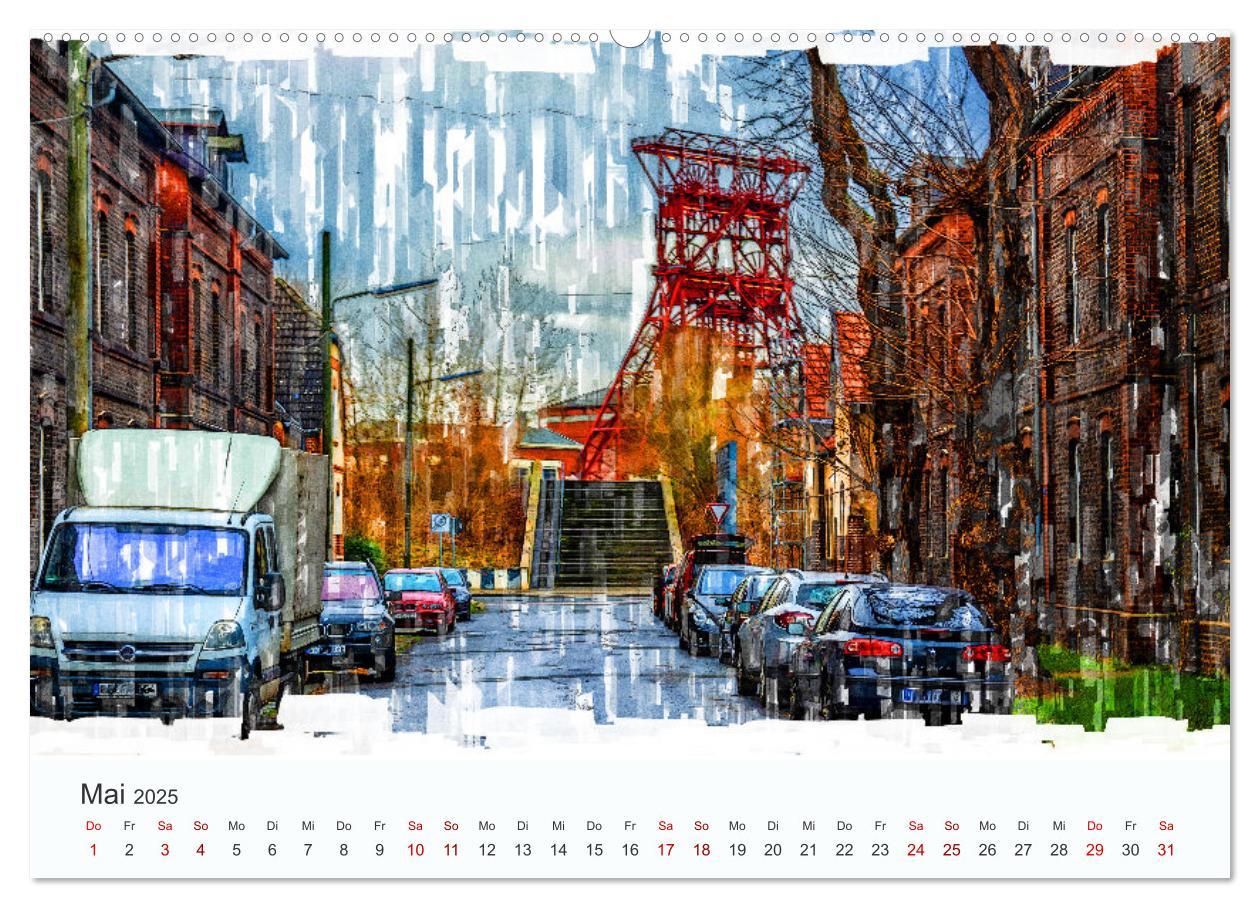 Bild: 9783457225042 | Ruhrpott Art (hochwertiger Premium Wandkalender 2025 DIN A2 quer),...