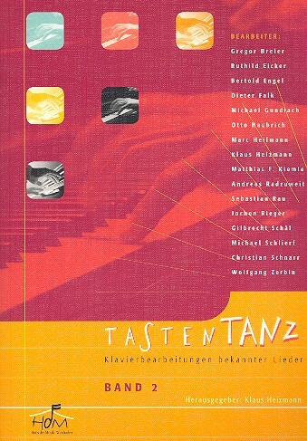 Cover: 9783938412121 | Tastentanz 2 | Notenausgabe. Klavierbegleitung bekannter Lieder | Buch